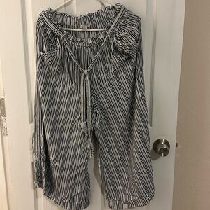 American eagle wide leg pants